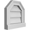 Ekena Millwork Octagonal Top Surface Mount PVC Gable Vent w/ 2"W x 2"P Brickmould Sill Frame, 12"W x 12"H GVPOT12X1203SN - alternate 3